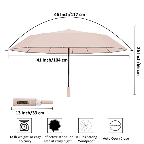 Baodini BDN8816 Windproof Compact Rain Umbrella thumb #5
