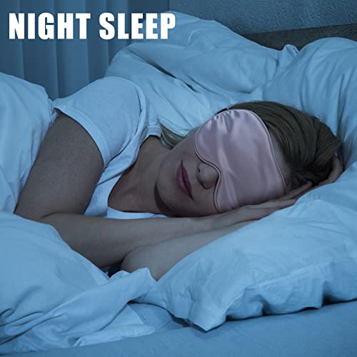 12-Pieces-Silk-Sleep-Mask-Silk-Eye-Mask-with-Adjustable-Strap-Soft-Eye-Sleeping-Mask-Elastic-Eye-Cover-Satin-Blindfold-for-Women-Men-Kids-Sleeping-Travel-Eye-Shades
