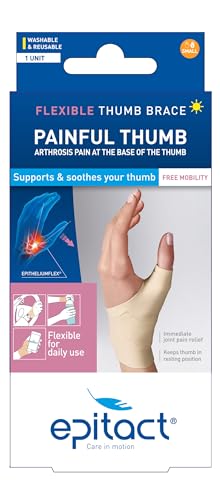 Epitact - Flexible Day Thumb Brace For Painful Thumbs - Left Hand - Size M