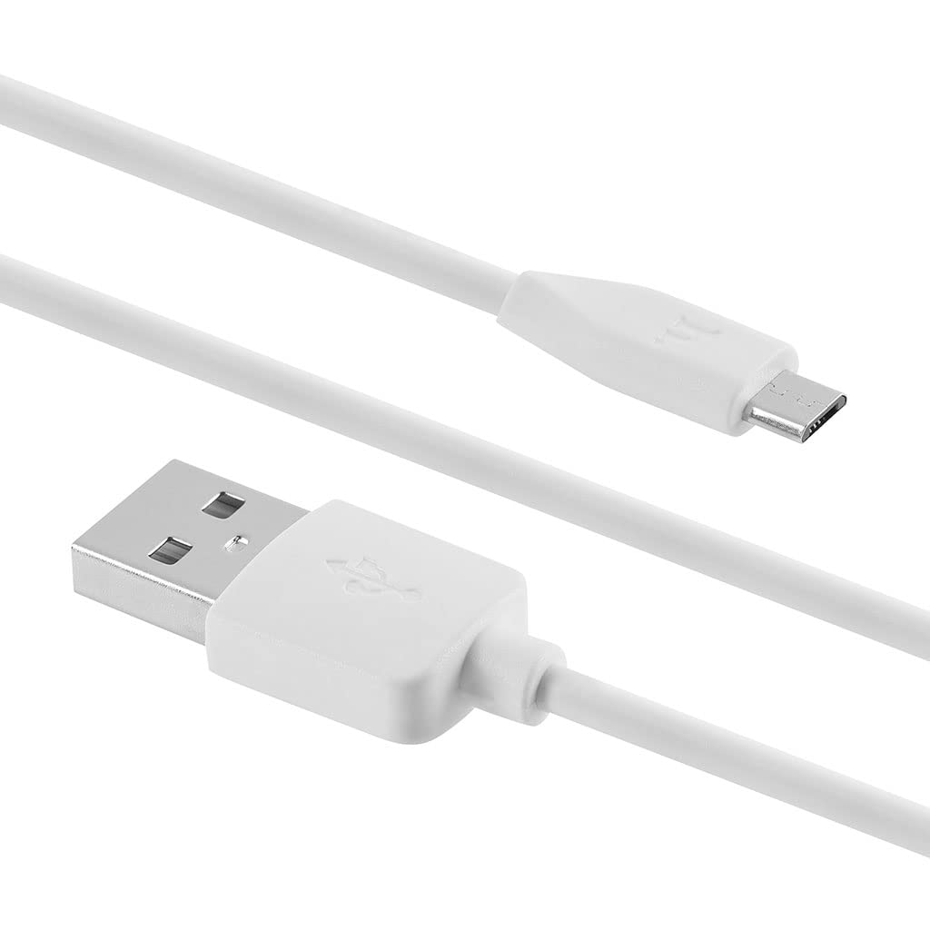 Chargeur Hoco N7 2 Ports USB Vers Micro USB Certifié Blanc