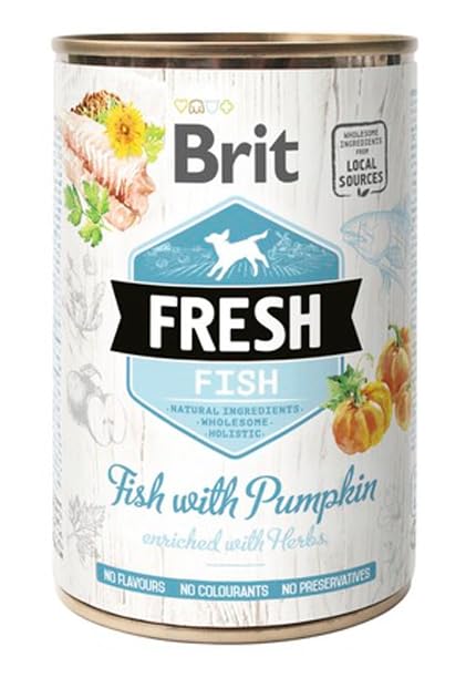 BRIT Frischer Fisch Kürbis, 6 x 400 g