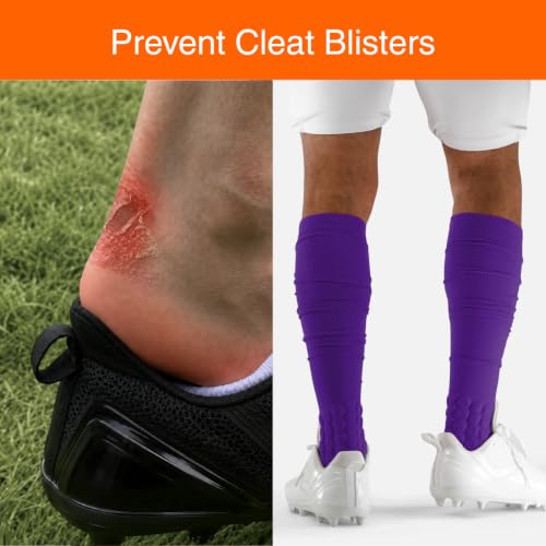 Image of SLEEFS Padded Football Socks for Anti-Blister and Cleat-Ready Fit