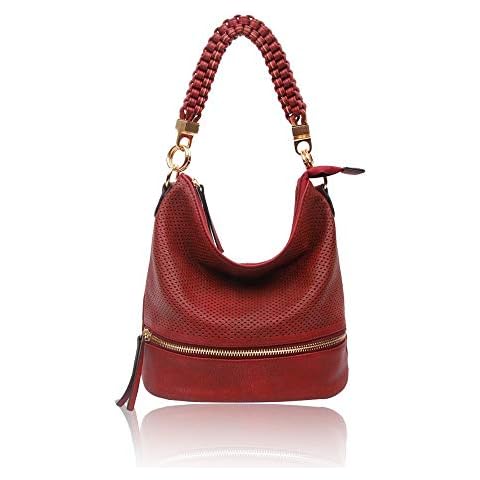 FoxLady Redfox Braided Strap Vintage Tote Bag Cover