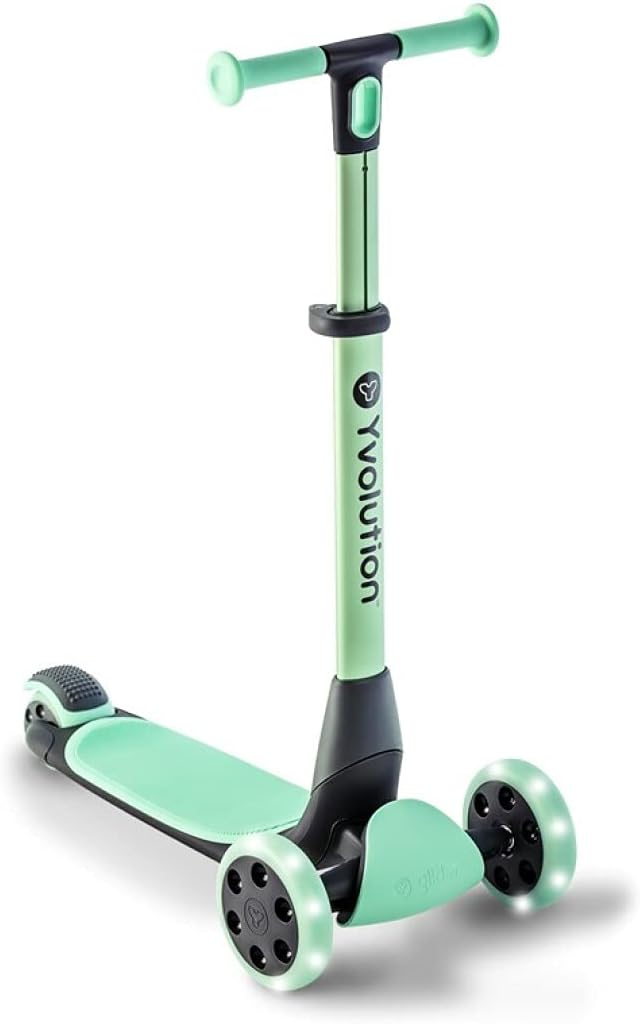 Patinete YGlider Nua Verde de 3 Ruedas de Yvolution