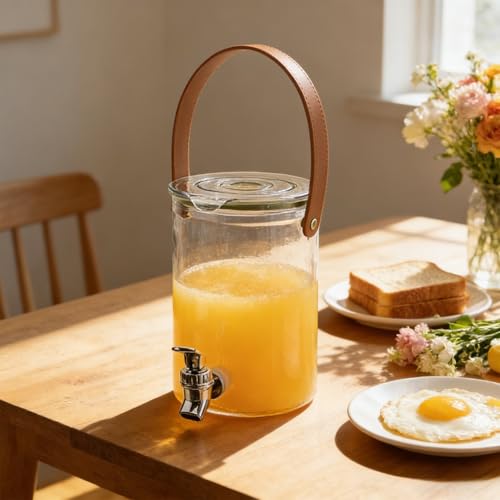 Plastic Beverage Dispenser With Spigot&Filter, Drink Dispensers For Parties - image 1