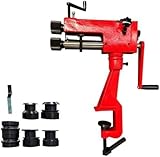 ZXCVBNMQ 22-Gauge 7-Zoll-Blechfertigungs-Perlenrollen-Rotationsmaschine mit 6 Matrizen