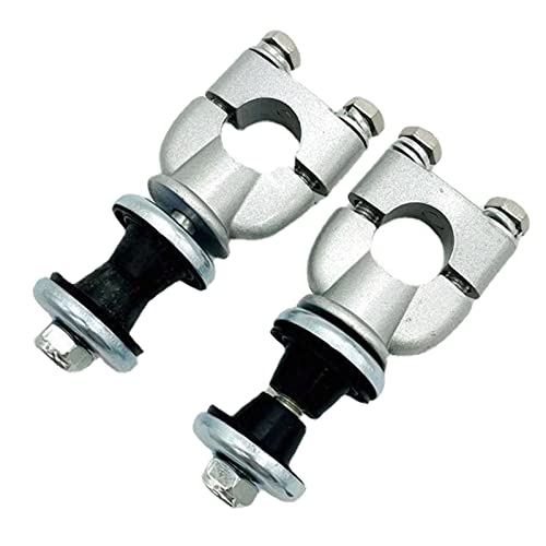 Élévateurs de guidon de moto : fixations anti-vibrations 22mm