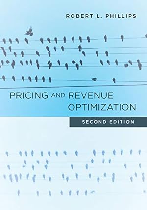Book cover Pricing and Revenue Optimization: Second Edition