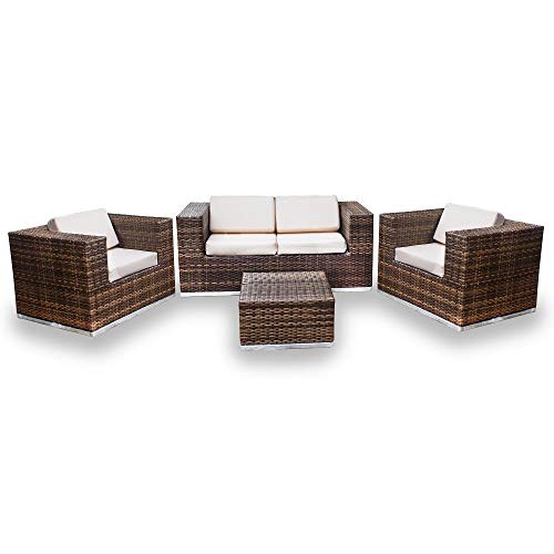 Conjunto de Sofá Fibra Sintética Cidade do Cabo - 1 Sofá 2L + 2 Poltronas + 1 Mesa Centro - Tecido L