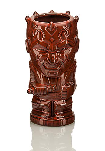 STAR WARS Geeki Tikis Darth Maul Ceramic Mug | Collectible Tiki Cup | 16 Ounces