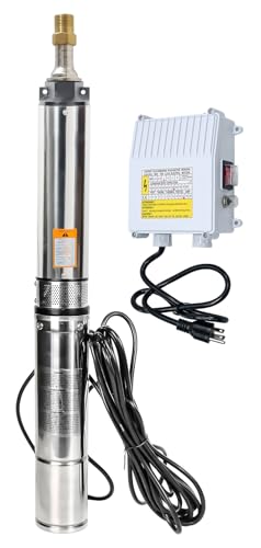 Deep Well Submersible Pump 1/2 HP 25 GPM