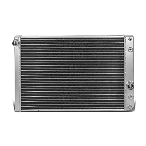 Image of DNA Motoring RA-CCV889-3 3-Row Full Aluminum Radiator Compatible with 91-96 Corvette V8 MT,23.50 x 18.00 x 2.13,1.50 inchInlet / 1.625 inchOutlet