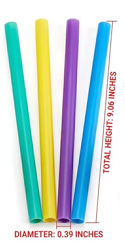 Pitillos desechables jumbo 120 unidades, 23.01 cm largo miniatura 2