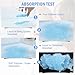 Rocinha 100 Pack Disposable Changing Pads Baby Disposable Underpads Waterproof Diaper Changing Pad Breathable Underpads Bed Table Protector Mat, 17 Inches x 13 Inches