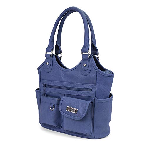 MultiSac womens Reflex Tote Shoulder Bag, Denim,One Size