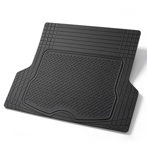 Enerfero -Alfombrilla para Maletero de Coche, Caucho, 138 x 108 cm, para Todos Los Coches, se Puede Recortar para Ajustarse A02266
