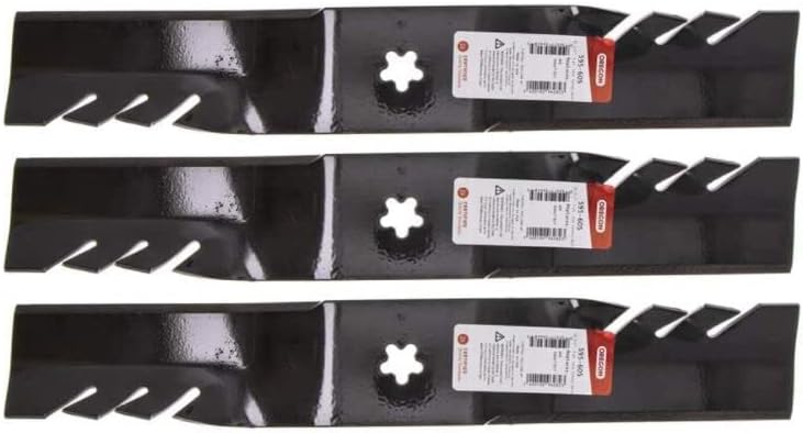 Oregon 3 Pack 595-605 Mower Blade Gator G5 fits Craftsman 187255