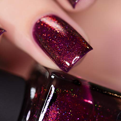 Image of ILNP Royalty - Deep Claret Holographic Nail Polish