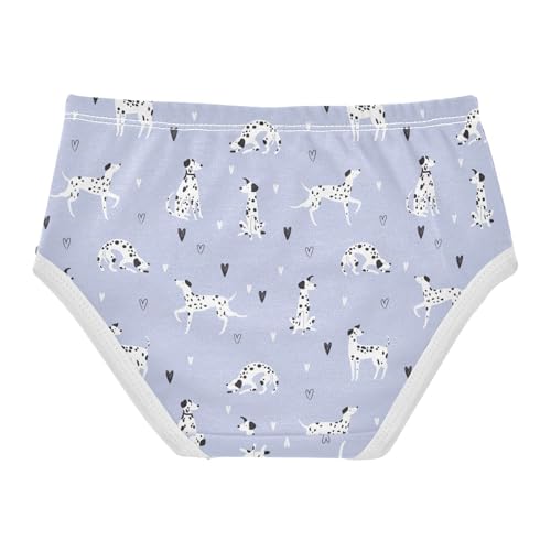 Girls' Underwear Cartoon Dalmatian Dog Cotton Stretch Comfort Toddler Panties2