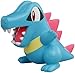 TAKARA TOMY Pokemon Black and White Takaratomy M Figure - M-077 - Totodile/Waninoko