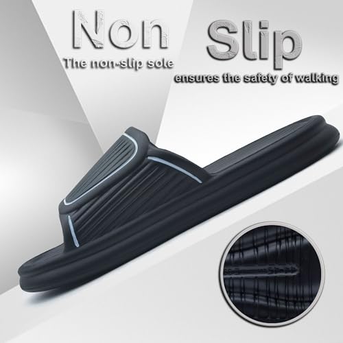Cloud Slides for Women and Men Pillow House Slippers Non-Slip Shower Shoes Fit Bathroom Bedroom Pool Beach4