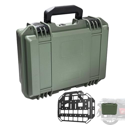 JISYIWOW �o�C�N �T�C�h�{�b�N�X �H� ���t���X�e�[�t�� �h���h�o �T�C�h�{�b�N�X �K�p�N���X�J�u110 Cross Cub 110 ���E���₷�� �l�p�� 25x33cm (�O���[�� - ����)