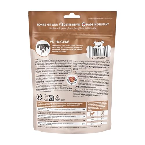 Yummeez Small Bones Hundesnack mit Hohem Fleischanteil, 175 g