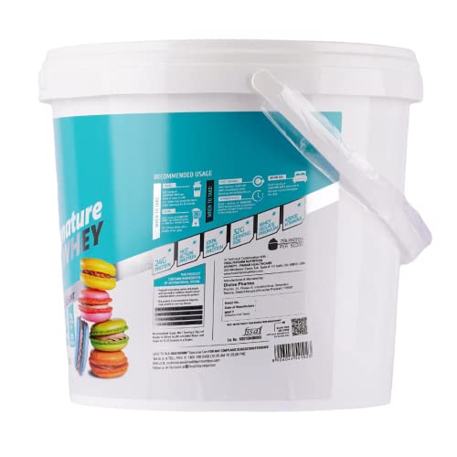 Image of HF Series Signature Whey protein|With added EAA and Glutamine|125 SERVINGS|Build Lean and Bigger Muscles|4Kg (HEAVEN DELIGHT)