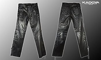 Amazon | カドヤ(KADOYA) バイク用レザーパンツ SIDEWINDER-3