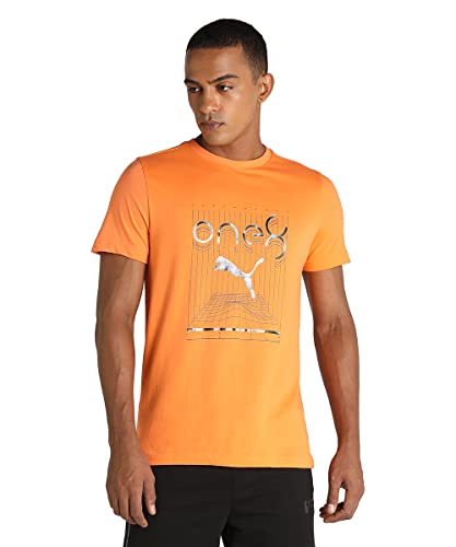 Image of Puma Cotton Regular Fit Mens T-Shirt (S22-84918601BK-P)