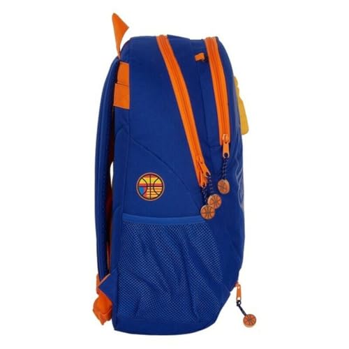 Mochila Valencia Basket Safta infantil unisex resistente para deporte 7