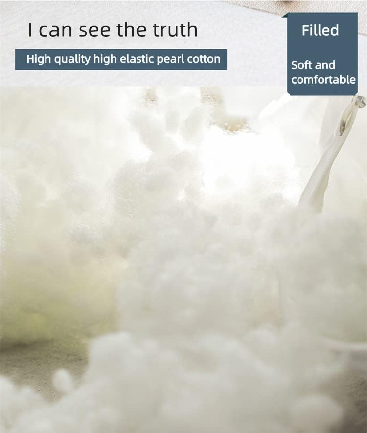 Miniatura 4 de SHIZLIN Simplicity and Luxury - Almohada de cuña con protección para la cintura, almohada de lectura, cojín para sofá, soporte triangular, respaldo