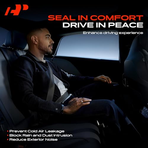 A-Premium 2PCS Front Car Door Weather Stripping Seal Strips by A-Premium - Used condition - Image 8