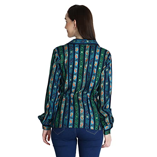 Image of GRECIILOOKS Women's Regular Fit Tops | Tops for Women | Tops for Jeans for Women | Rayon Tops for Women | One Piece Tops for Women | Western Tops for Women Stylish