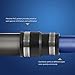 Supply Giant 6I3J Flexible PVC Rubber Coupling with Stainless Steel Clamps, 1.9