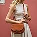 Imagen de Gusti Cuero nature Bolso Bandolera Edda Bolso de Mano Citybag Accesorio Vintage Mujer Bolso Cuero de Cabra Marrón K70