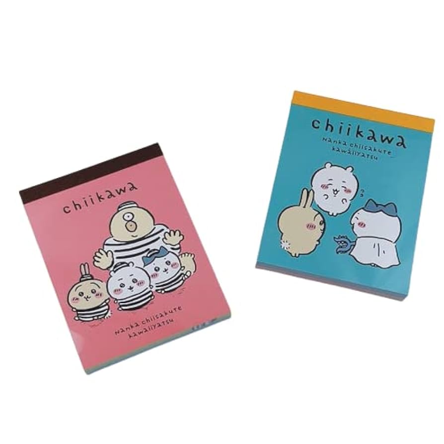 Amazon.co.jp: キャラクター ミニメモ帳 (全2種セット) : 文房具