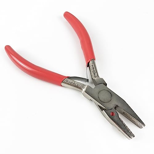 Binditek 1 Pack Coil Crimpers Pliers, Heavy Duty Hand Held Coil Binding