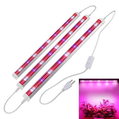 植物育成ライト 60W フルスペクトラム 長さ120CM 6本セット T8LED器具一体型直管蛍光灯 ZW0219