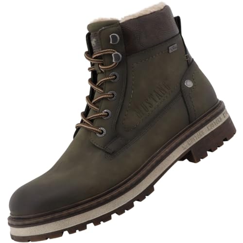 MUSTANG Herren Stiefel khaki EU 41