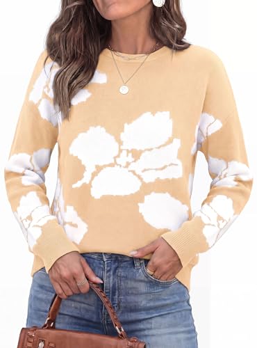 Womens Floral Sweater - image 3