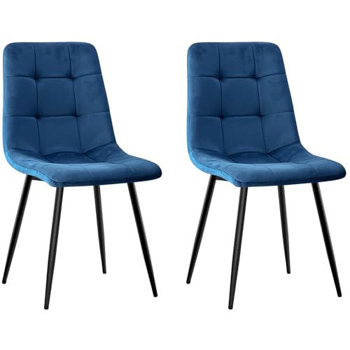 Sillas Comedor Negras Pack 2 Marca JIJIAN