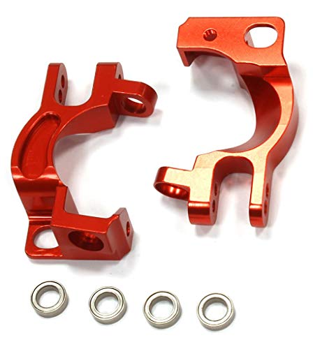Integy RC Upgrades for Traxxas Slash 4X4, Billet Machined Caster Blocks for Traxxas 1/10 Slash 4X4 & Rustler 4X4
