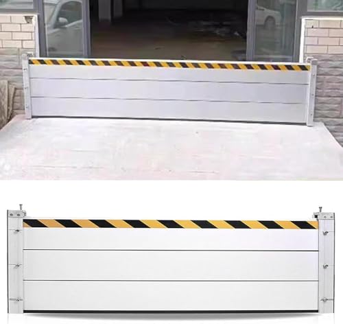 Barriere anti inondation en aluminium amovible pour porte et garage