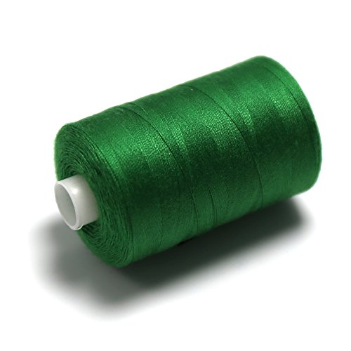 2 fili da cucito verdi in poliestere universali