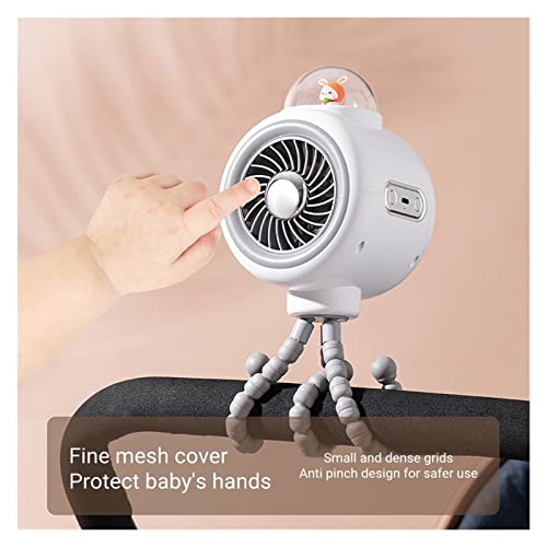 Ventilateur de table pliable rafraîchit les siestes de votre enfant - 4