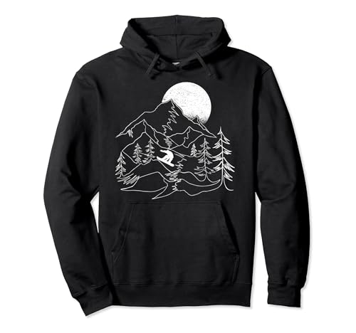 Snowboard Freeriding Apres Ski Tour Montaña Snowboard Sudadera con Capucha