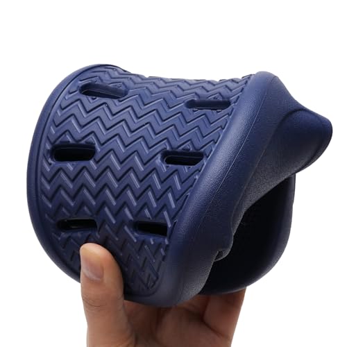 Image of Arch Support Shower Shoes for Women and Men Quick Drying with Drain Holes Slide Sandals Soft Cushioned Anti-Slip Pool Slides Comfort Bathroom Shower Slides
