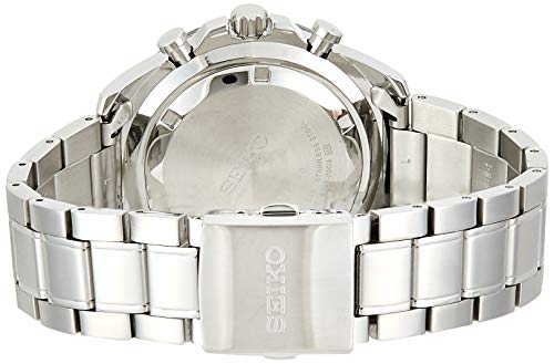ایگرد | قیمت و خرید Seiko SSB303P1 Men's Black Dial Steel Bracelet  Chronograph Watch