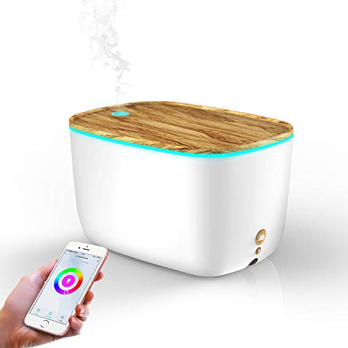 Smart Wifi Essential Oil Diffuser Works with Alexa Google Home APP, 2000ml Ultrasonic